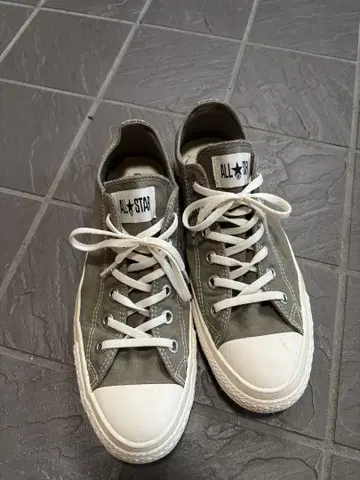CONVERSE 올리브 로우컷 스니커즈