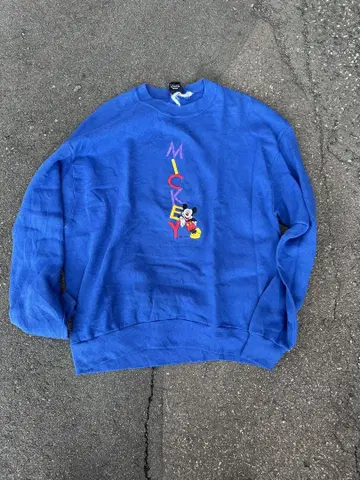 90sMICKEY 미키 트레이닝복 블루
