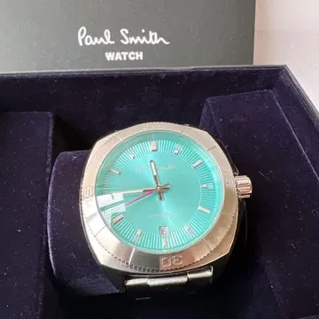 레어 폴스미스 클로즈드 아이즈 자동 와인딩 에메랄드 그린 다이버즈