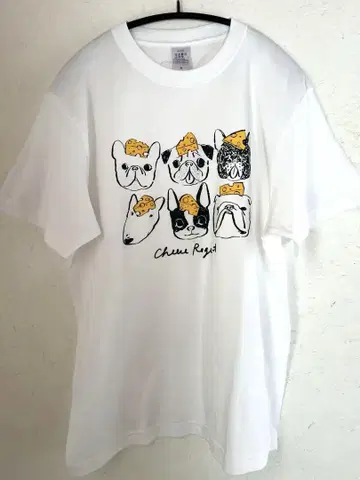 강아지 프렌치 불독 불독 불테리어 T셔츠 M