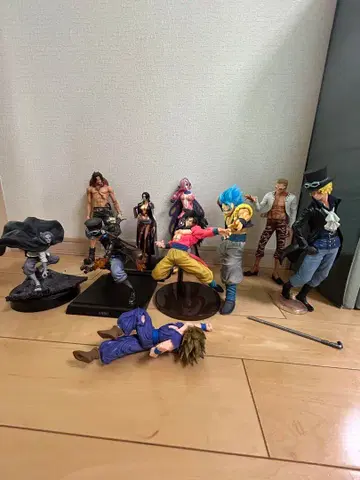 드래곤볼 & 원피스 피규어 세트 묶음 판매