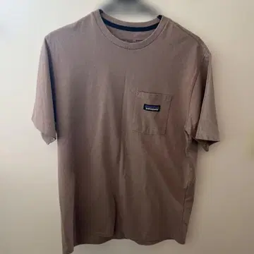 Patagonia 브라운 핑크 T셔츠 S사이즈
