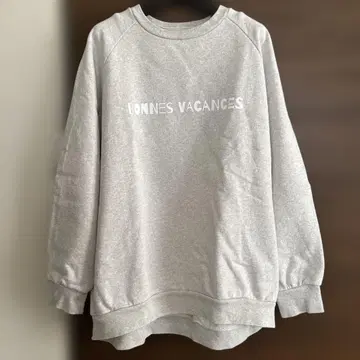 [ journal standard luxe ] 로고 프렌치 테리 풀오버