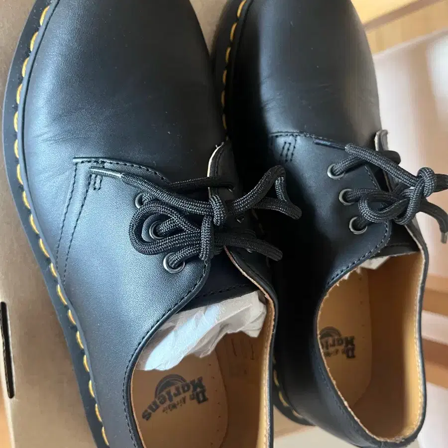 MARTENS 닥터마틴 Martens 1461 Black Nappa Leather UK4