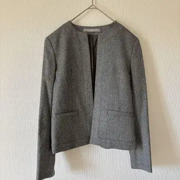 theory luxe 띠어리 럭스 노카라 자켓 일본제