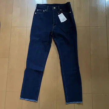 새상품 택 포함 Spick & Span 네이비 데님 팬츠 038