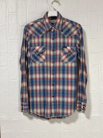 인기 HYSTERIC GLAMOUR 체크 무늬 긴팔 셔츠