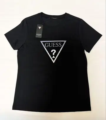 미사용 새상품 GUESS 블랙 T셔츠 M