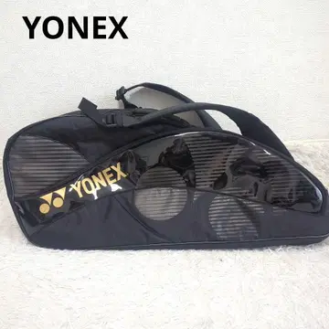 YONEX 테니스 배드민턴 라켓 백 블랙/골드