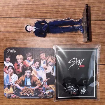 Stray Kids 팬클럽 혜택 아크릴 스탠드 코스터 세트
