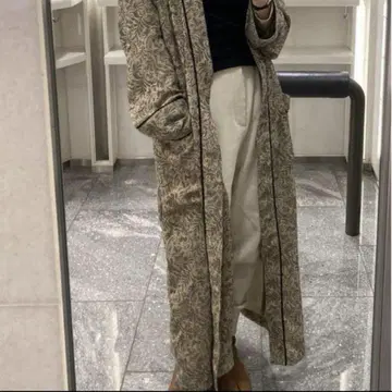 todayful 자카드 파이핑 가운 36