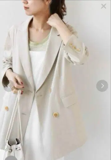relume 린넨 레이온 테일러드 자켓