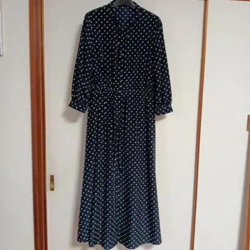 새상품급 얼라이브 allureville 네이비 롱 원피스