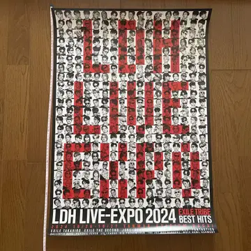 LDH LIVE EXPO 2024 포스터 EXILE TRIBE 삼대째