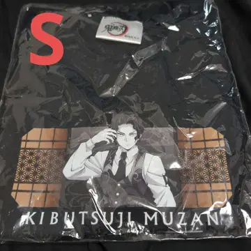 귀멸의 칼날 키부츠지 무잔 대만 팝업스토어 한정판 T셔츠 여성용 S사이즈