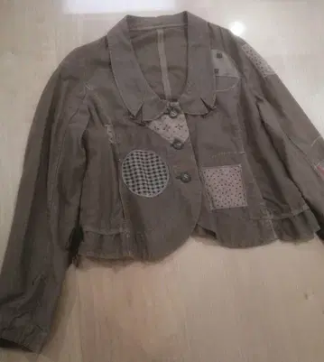 새상품 t.b 센소유니코 패치워크 자켓 마츠오 인터내셔널