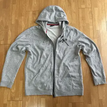 [ 새상품급 ] 알파인스타즈 후드 부착 후드티 그레이