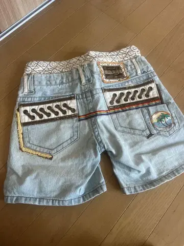 블루문 블루 데님 숏팬츠