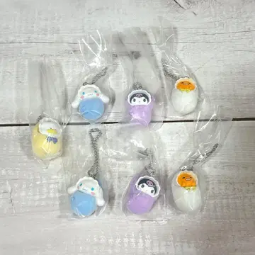 산리오 아기 싸개 베이비 마스코트 3 7개 세트