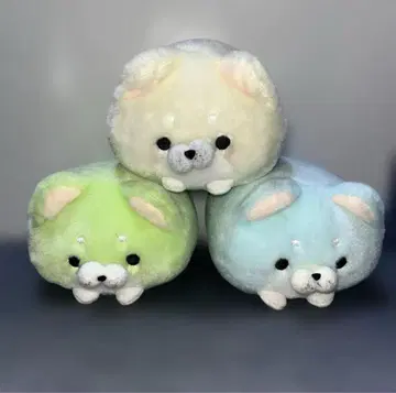 데굴데굴 강아지 파스텔 시바견 YELL 봉제 인형