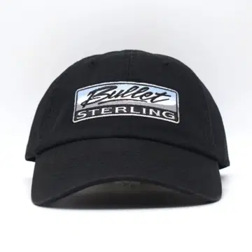 새상품 미사용 STERLING BULLET 자수 캡 미엠 로고