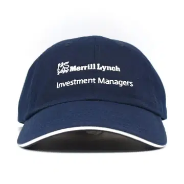 Merrill Lynch 메릴린치 월스트리트 투자 은행 자수 캡