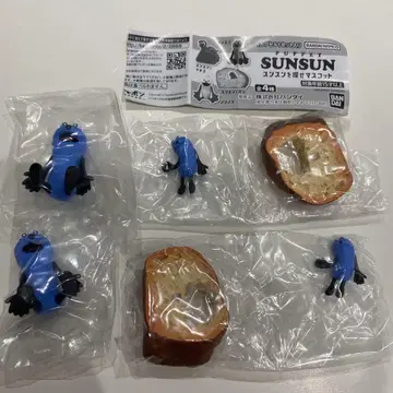 퍼펫 스 스를 찾아라 마스코트 4점 세트