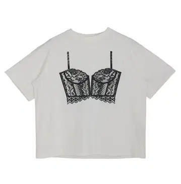 MEDI LINGERIE TROMPE L'OEIL TEE
