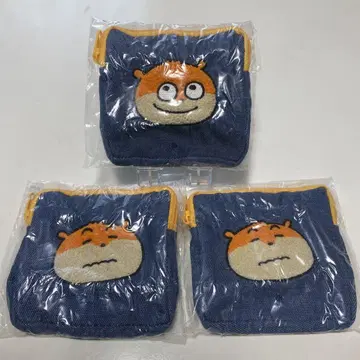 아기쥐 복슬복슬 데님 파우치 3세트 니시무라 유우지