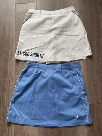 le coq spotif 르꼬끄 골프 스커트 7호 S 2세트