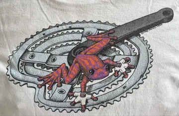 USA제 PRIMAL WEAR T셔츠 빈티지 개구리 frog