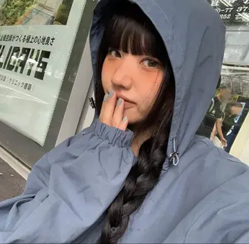 대폭 세일 anyonemore 나일론 후드티 윈드브레이커 자켓