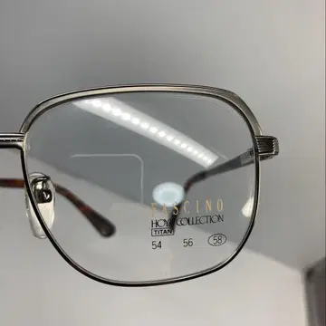 HOYA 안경 프레임 빈티지 미사용 남성용 신사 스프링 힌지