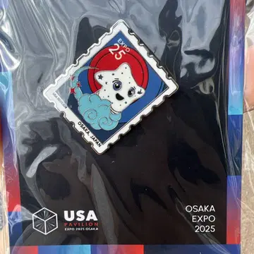 OSAKA EXPO 2025 USA 핀 배지