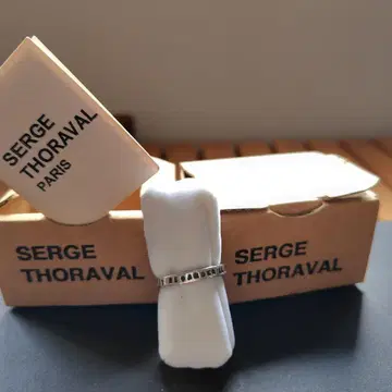 SERGE THORAVAL 실버 반지