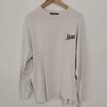 XL 사이즈 MOBB 롱T셔츠 화이트