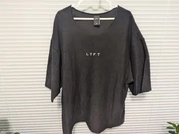 LIFT KNIT LIKE LOOSE SWEAT T-SHIRT 사이즈 M