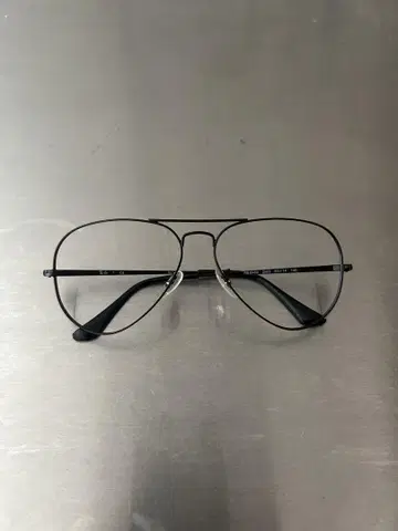Ray-Ban AVIATOR OPTICS 안경 매트 블랙