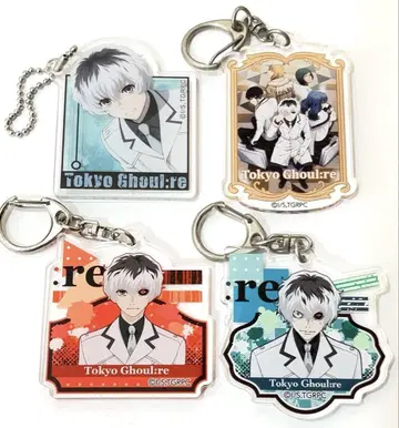 도쿄 구울: re 사사키 하이세 아크릴 키링 4개 세트