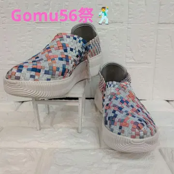 Gomu56 V컷 디자인 슬립온 스니커즈 LL 사이즈