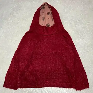 unkown vintage 샤기 모헤어 울 풀오버 자켓