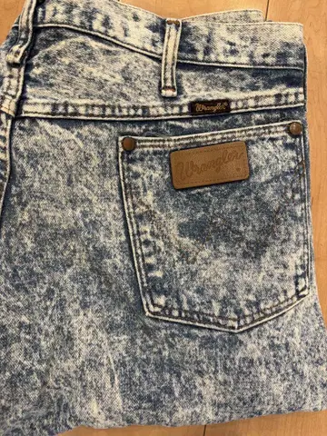 Wrangler 스트레이트 데님 라이트 블루 MADE IN U.S.A