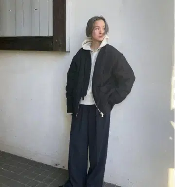 TODAYFUL 자카드 파이핑 블루종
