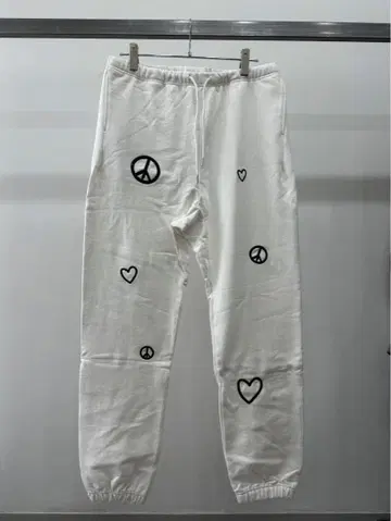 CHAH CHAH 23AW LOVE&PEACE SWEAT PANTS