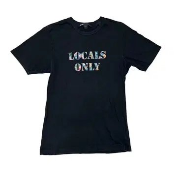 Y-3 LOCALS ONLY 티셔츠 블랙