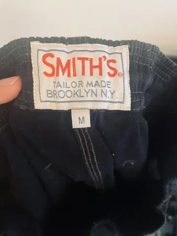 SMITH'S 블랙 페인터 팬츠 M 사이즈