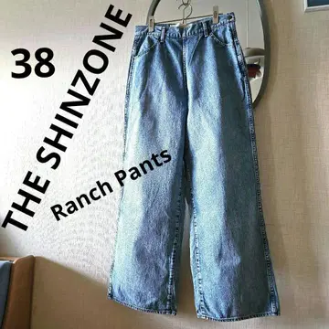 새상품급 THE SHINZONE 신조은 런치 데님 팬츠 38 하이웨스트