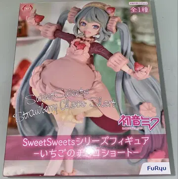 하츠네 미쿠 SweetSweets 시리즈 피규어 딸기 초코 쇼트