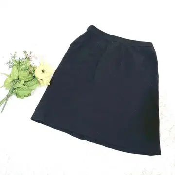 의제당 [ M ] 미니 기장 사다리꼴 스트레치 심플 스커트
