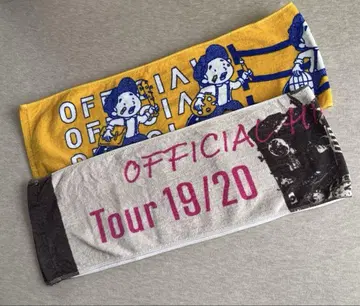 Officialdism 머플러 타월 2개 세트